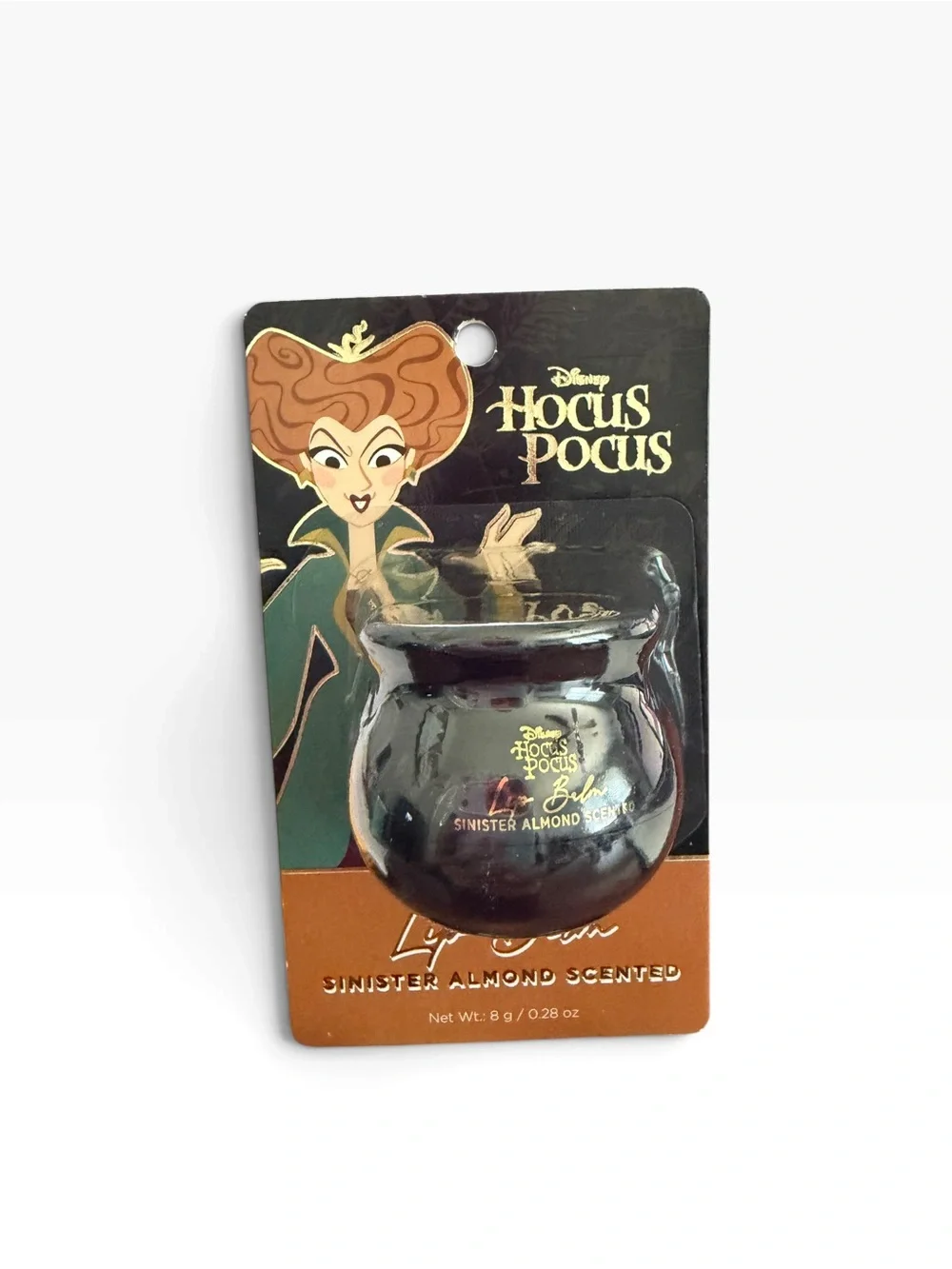 Disney Hocus Pocus Lip Balm Set of 4 Cauldron Scents Cherry Vanilla